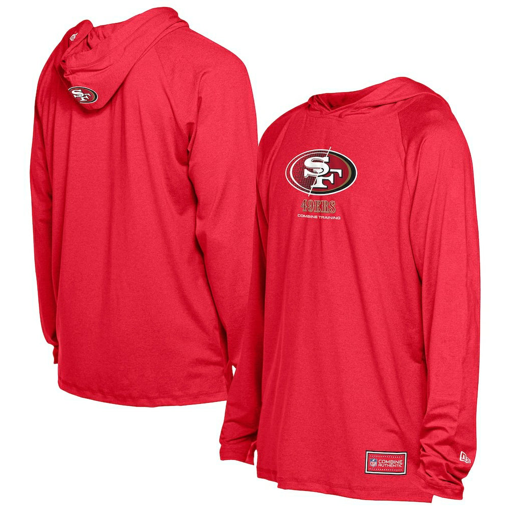San Francisco 49ers New Era Functional Fandom Hoodie Scarlet