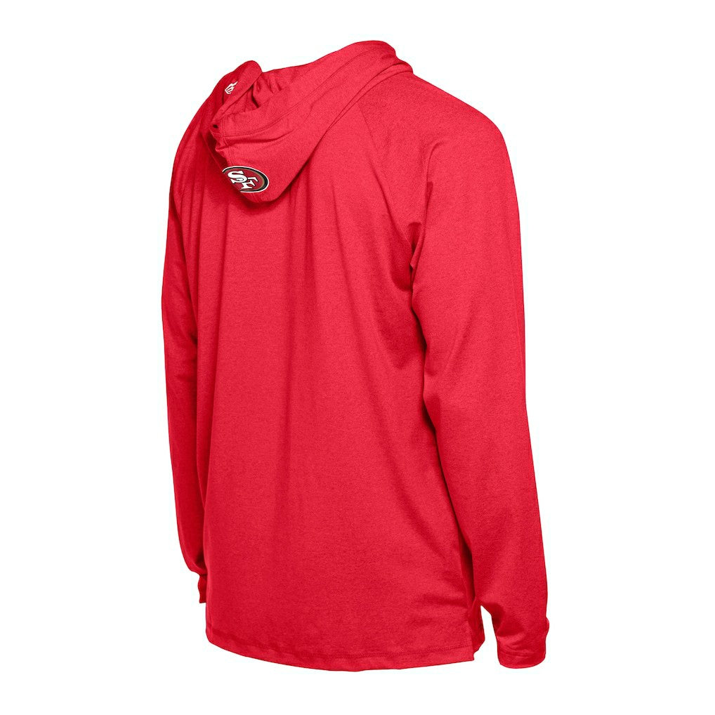 San Francisco 49ers New Era Functional Fandom Hoodie Scarlet