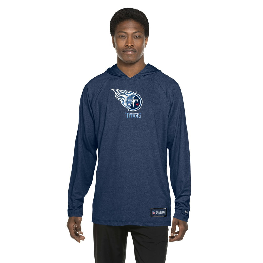 Tennessee Titans New Era Functional Fandom Hoodie Navy
