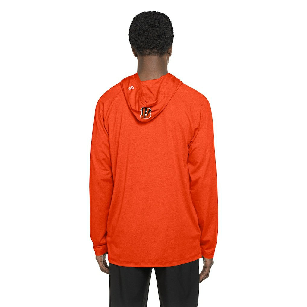 Cincinnati Bengals New Era Functional Fandom Hoodie Orange