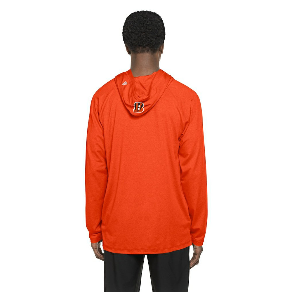 Cincinnati Bengals New Era Functional Fandom Hoodie Orange