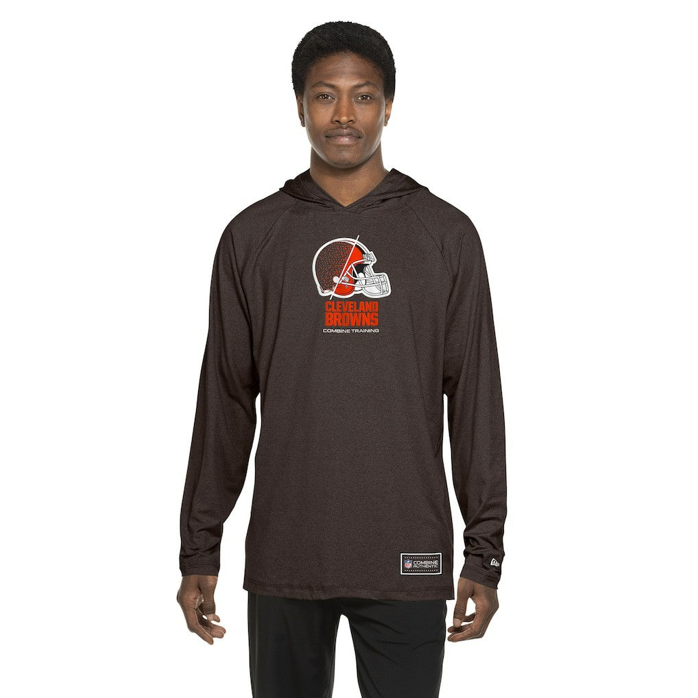 Cleveland Browns New Era Functional Fandom Hoodie Brown