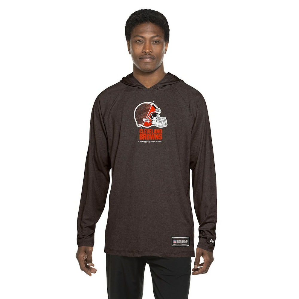 Cleveland Browns New Era Functional Fandom Hoodie Brown