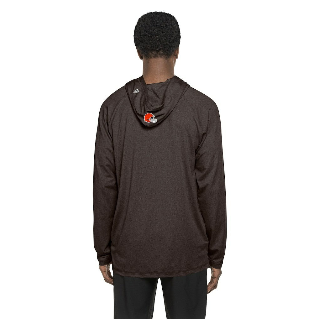 Cleveland Browns New Era Functional Fandom Hoodie Brown