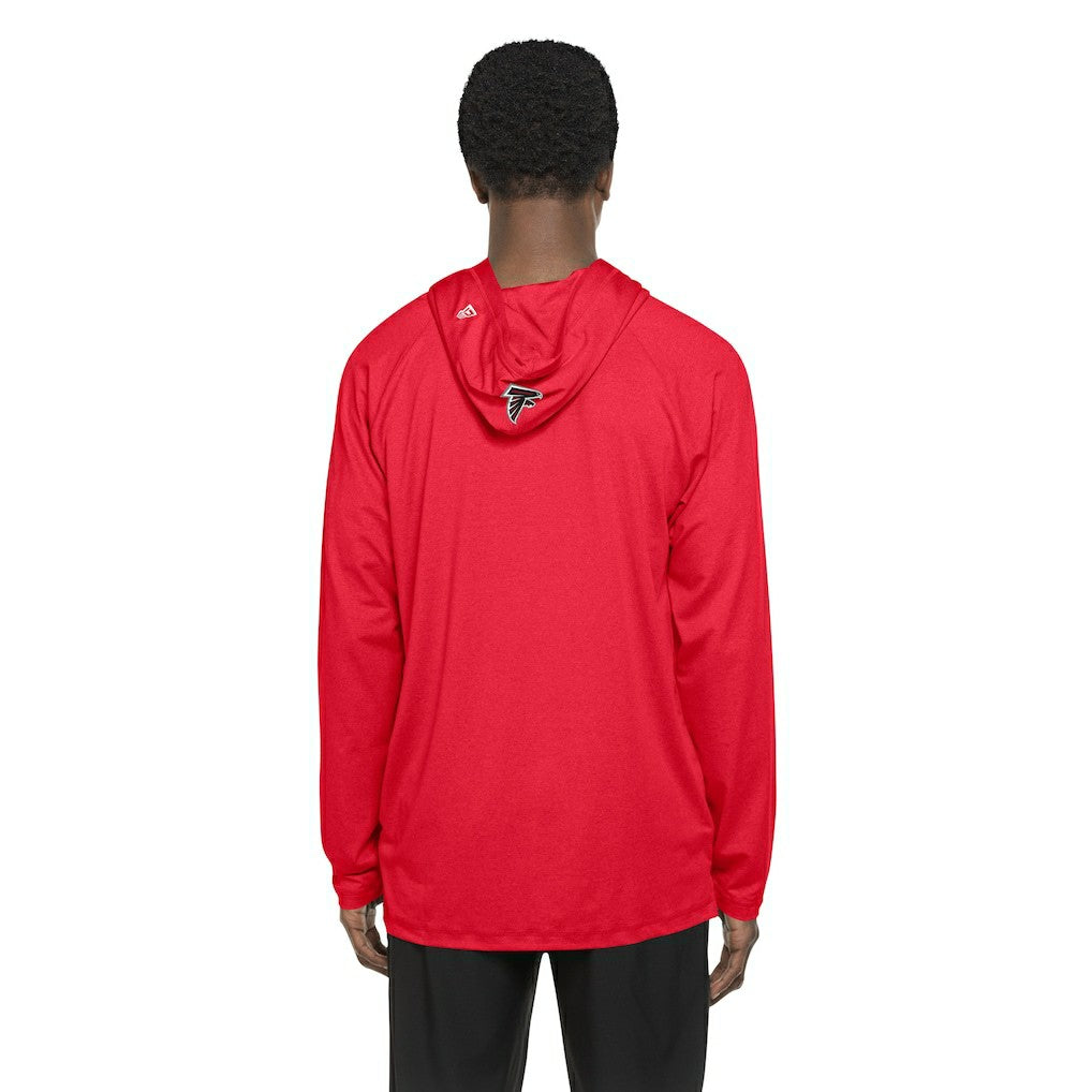 Atlanta Falcons New Era Functional Fandom Hoodie Red