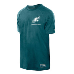 Philadelphia Eagles New Era Functional Fandom Reflective T-Shirt Midnight Green