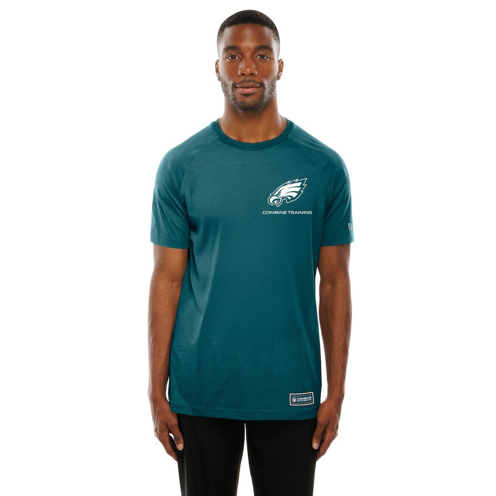 Philadelphia Eagles New Era Functional Fandom Reflective T-Shirt Midnight Green