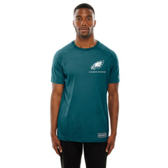 Philadelphia Eagles New Era Functional Fandom Reflective T-Shirt Midnight Green