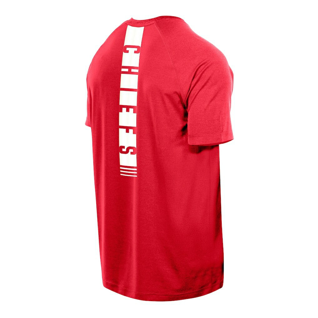Kansas City Chiefs New Era Functional Fandom Reflective T-Shirt Red