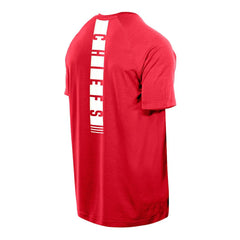 Kansas City Chiefs New Era Functional Fandom Reflective T-Shirt Red