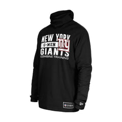 New York Giants New Era Functional Fandom Balaclava Helmet Stripe Tri-Blend Hoodie Black