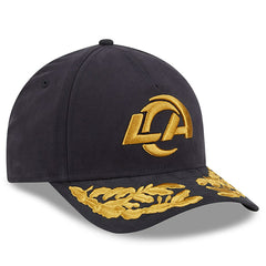 Los Angeles Rams New Era x Alpha Industries A-Frame 9FORTY Adjustable Hat Black