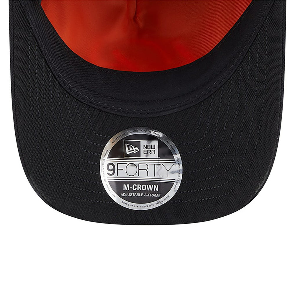 Los Angeles Rams New Era x Alpha Industries A-Frame 9FORTY Adjustable Hat Black