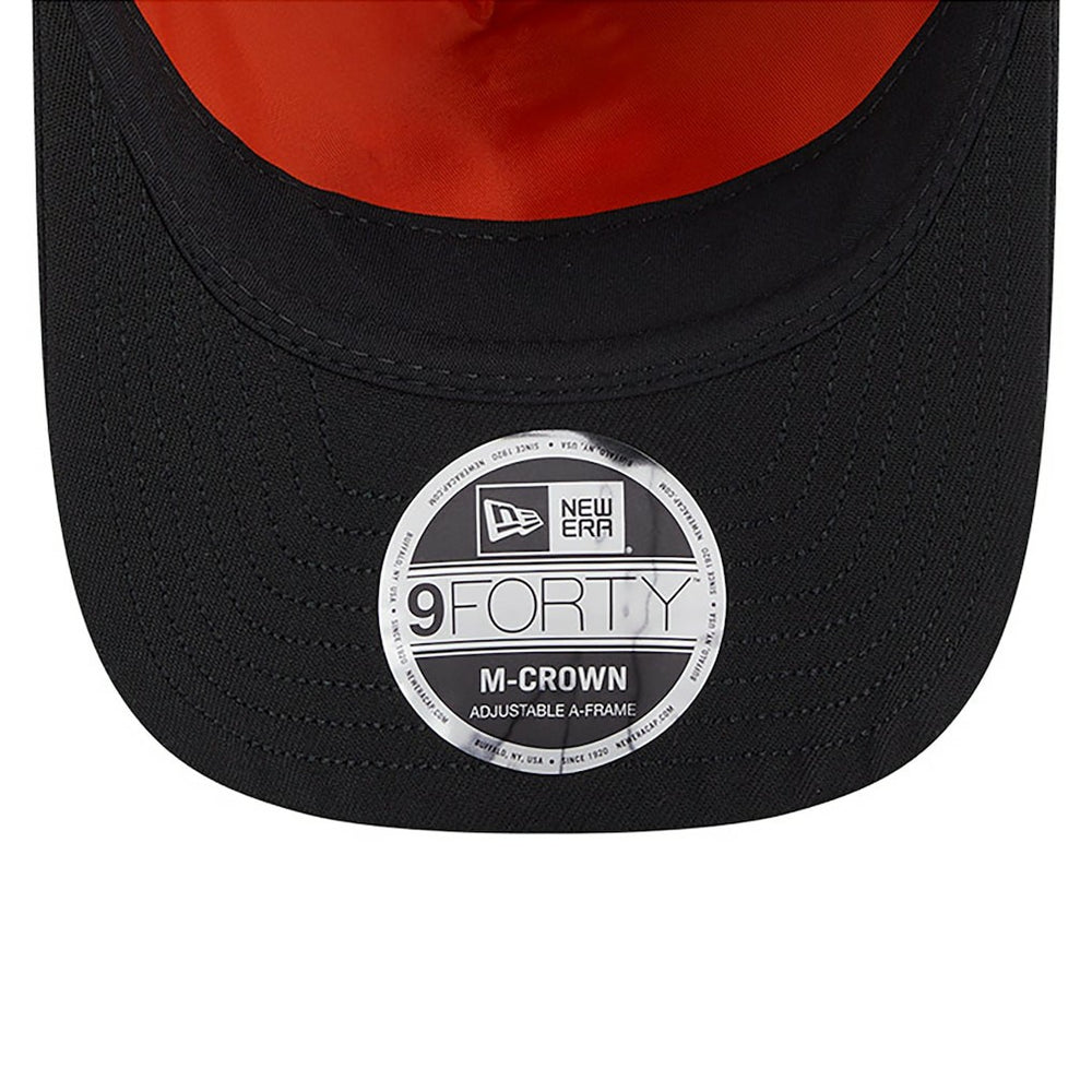 Philadelphia Eagles New Era x Alpha Industries A-Frame 9FORTY Adjustable Hat Black