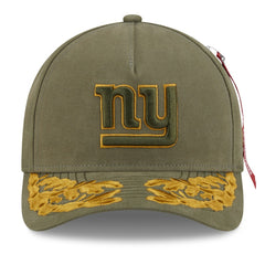 New York Giants New Era x Alpha Industries A-Frame 9FORTY Adjustable Hat Olive