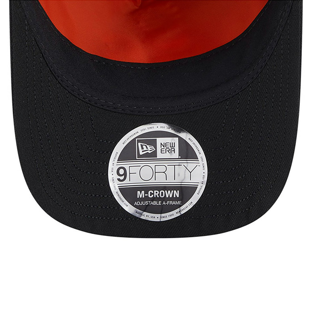 New York Jets New Era x Alpha Industries A-Frame 9FORTY Adjustable Hat Black