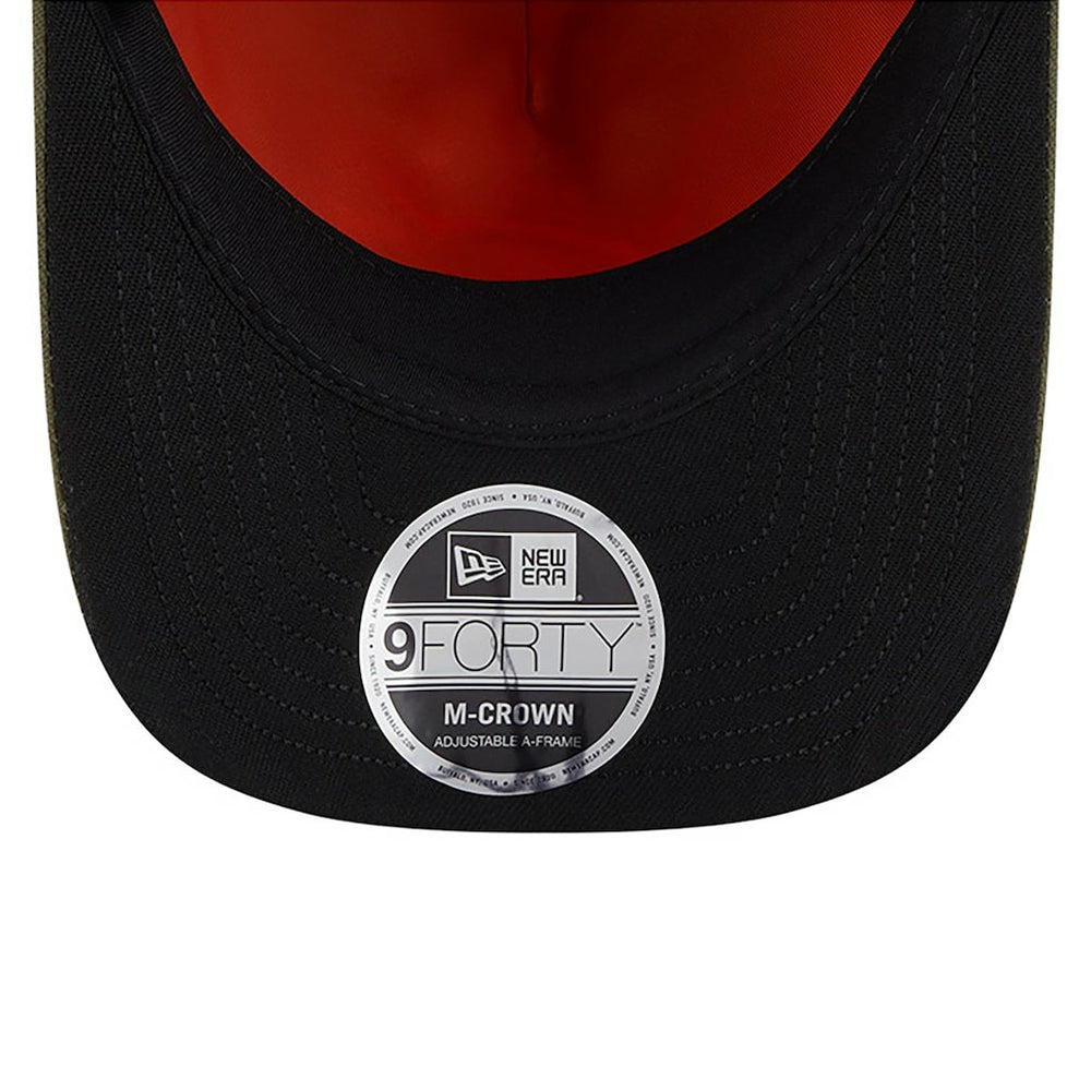 Detroit Lions New Era x Alpha Industries A-Frame 9FORTY Adjustable Hat Olive