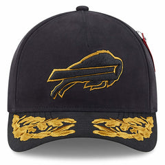 Buffalo Bills New Era x Alpha Industries A-Frame 9FORTY Adjustable Hat Black