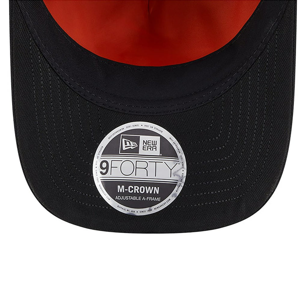 Buffalo Bills New Era x Alpha Industries A-Frame 9FORTY Adjustable Hat Black