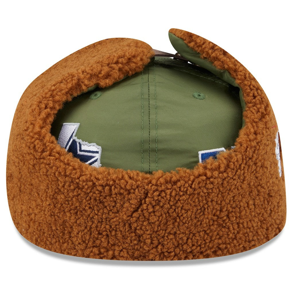 Dallas Cowboys New Era x Alpha Industries Dog Ears 59FIFTY Fitted Hat Olive