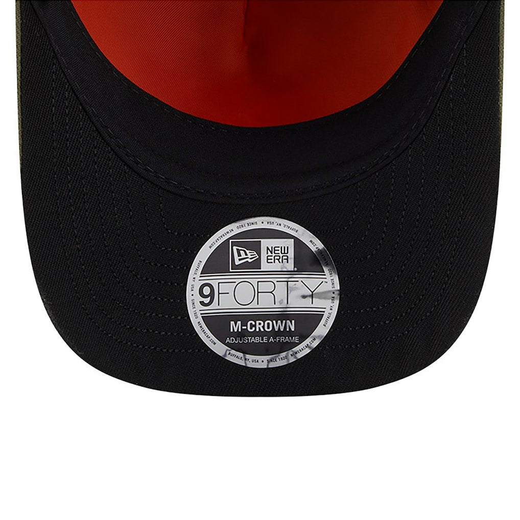 Dallas Cowboys New Era x Alpha Industries A-Frame 9FORTY Adjustable Hat Olive