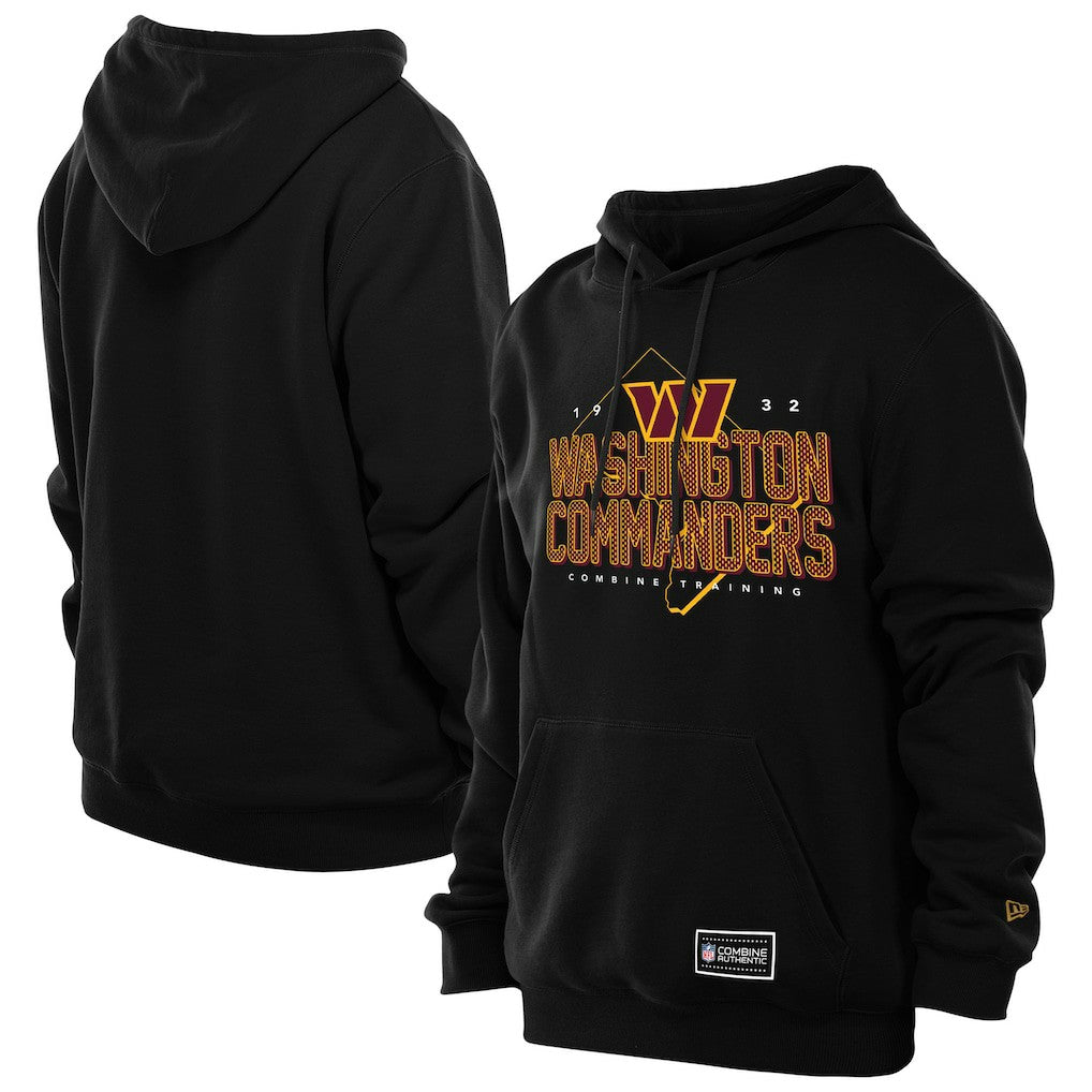 Washington Commanders New Era Combine Authentic Local State Hoodie Black