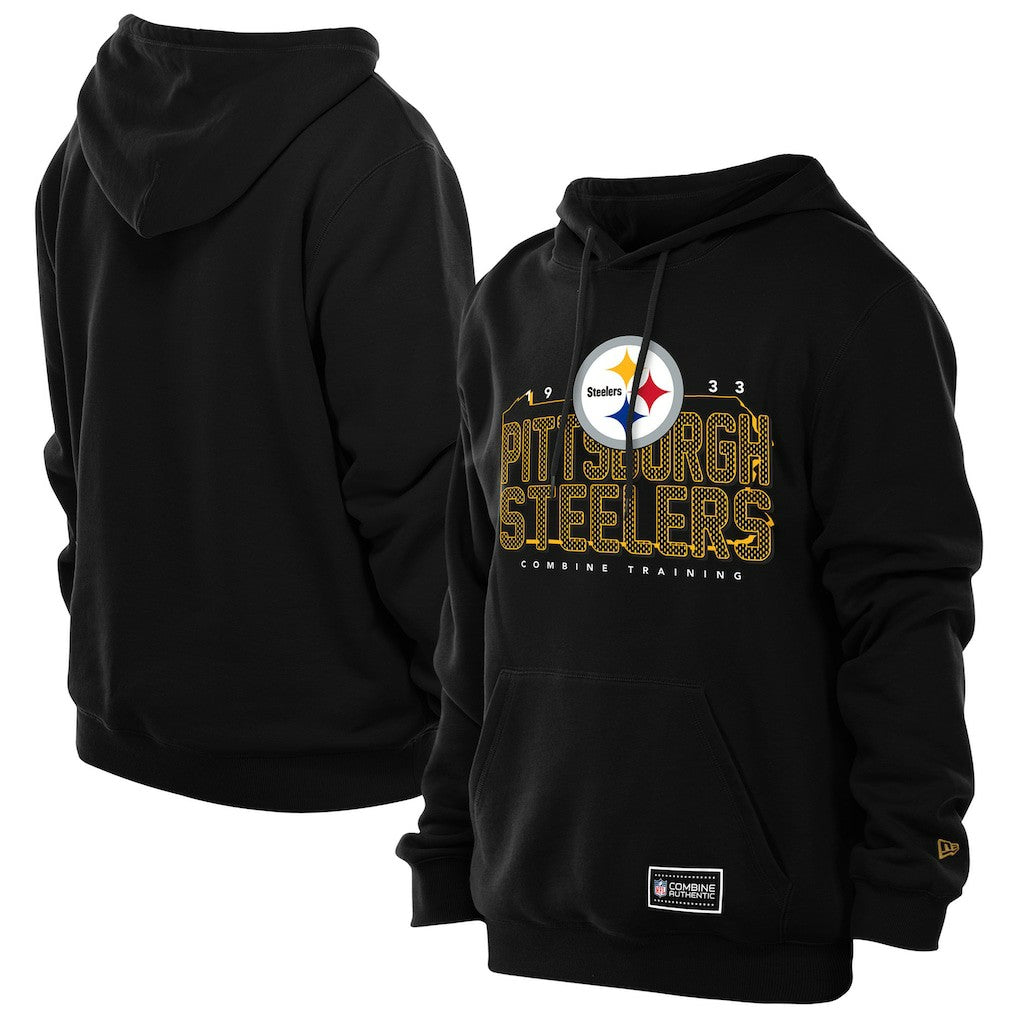Pittsburgh Steelers New Era Combine Authentic Local State Hoodie Black