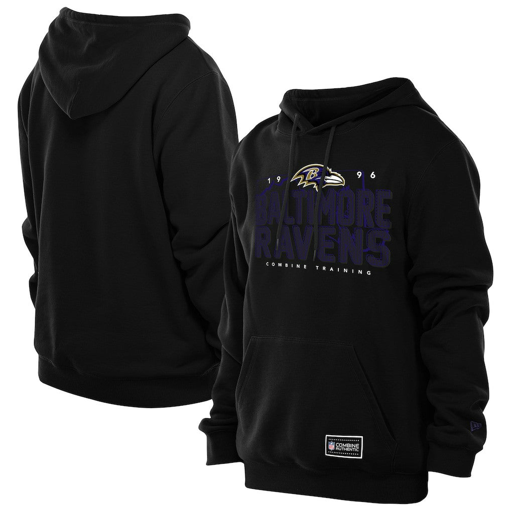 Baltimore Ravens New Era Combine Authentic Local State Hoodie Black