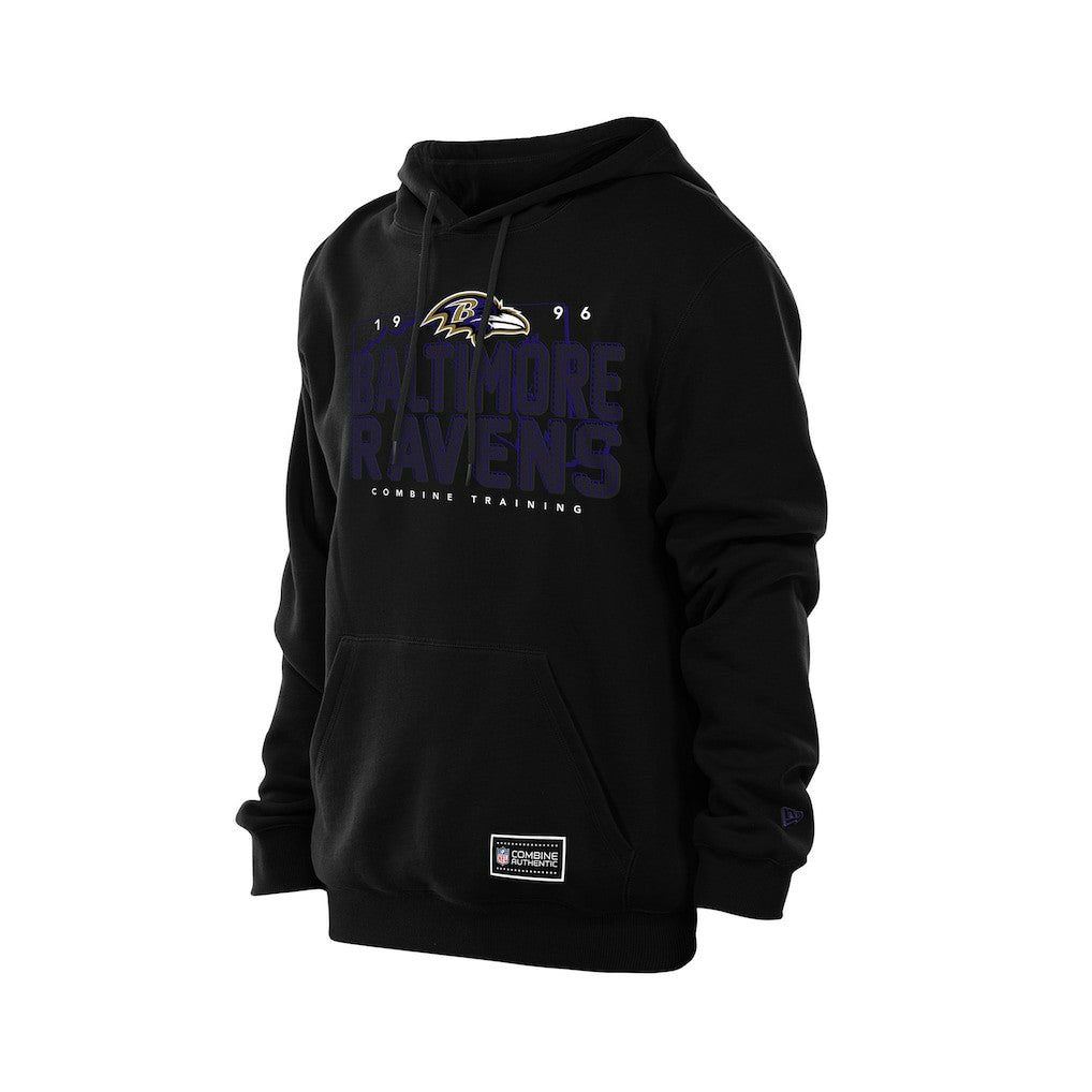 Baltimore Ravens New Era Combine Authentic Local State Hoodie Black