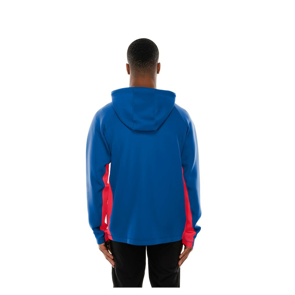 New York Giants New Era Combine Authentic Raglan Scuba Full-Zip Hoodie Royal