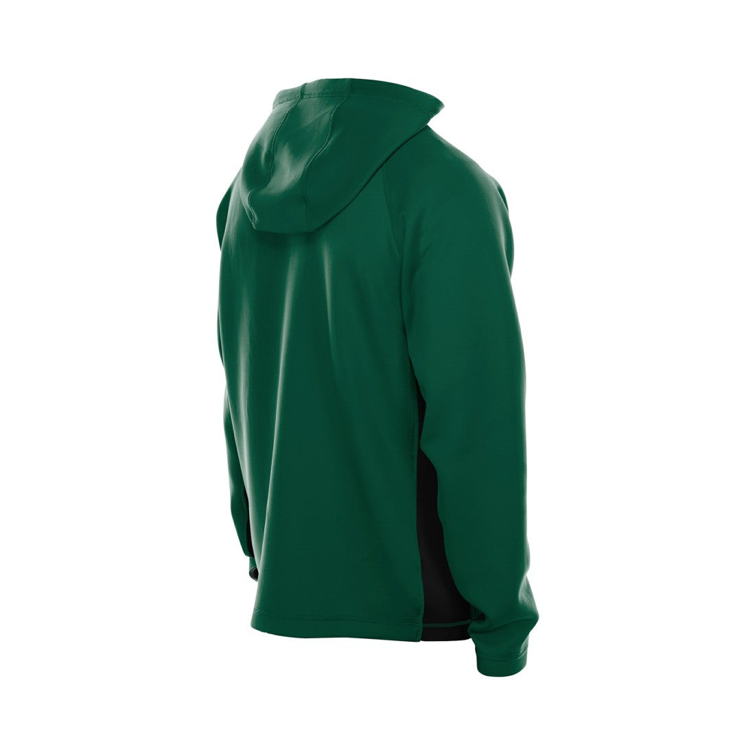 New York Jets New Era Combine Authentic Raglan Scuba Full-Zip Hoodie Green