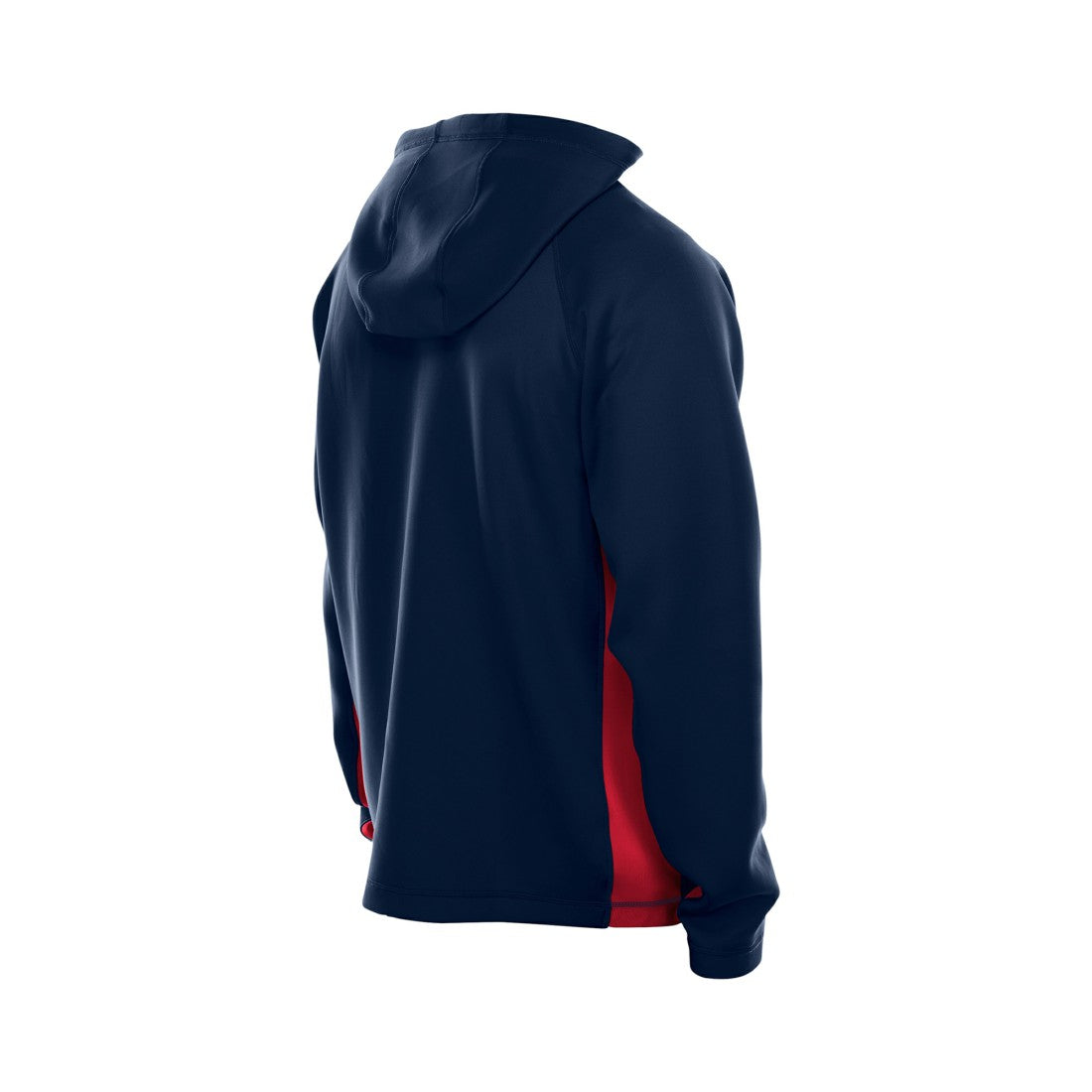 Houston Texans New Era Combine Authentic Raglan Scuba Full-Zip Hoodie Navy