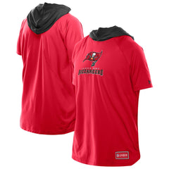 Tampa Bay Buccaneers New Era Combine Authentic Hooded Raglan Short-Sleeve T-Shirt Red