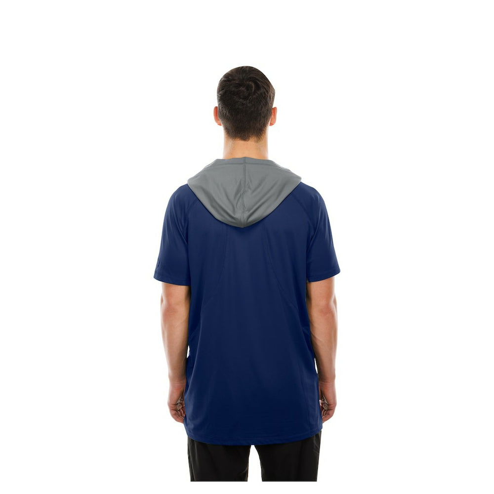 Indianapolis Colts New Era Combine Authentic Hooded Raglan Short-Sleeve T-Shirt Royal