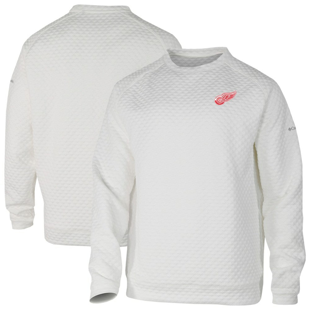 NHL Detroit Red Wings Columbia The Finder Sweatshirt - White