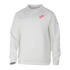NHL Detroit Red Wings Columbia The Finder Sweatshirt - White