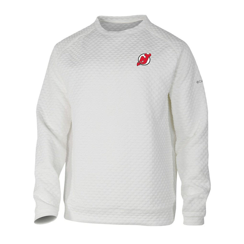 NHL New Jersey Devils Columbia The Finder Sweatshirt - White