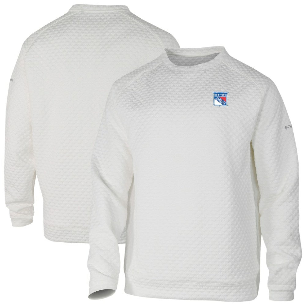 NHL New York Rangers Columbia The Finder Sweatshirt - White