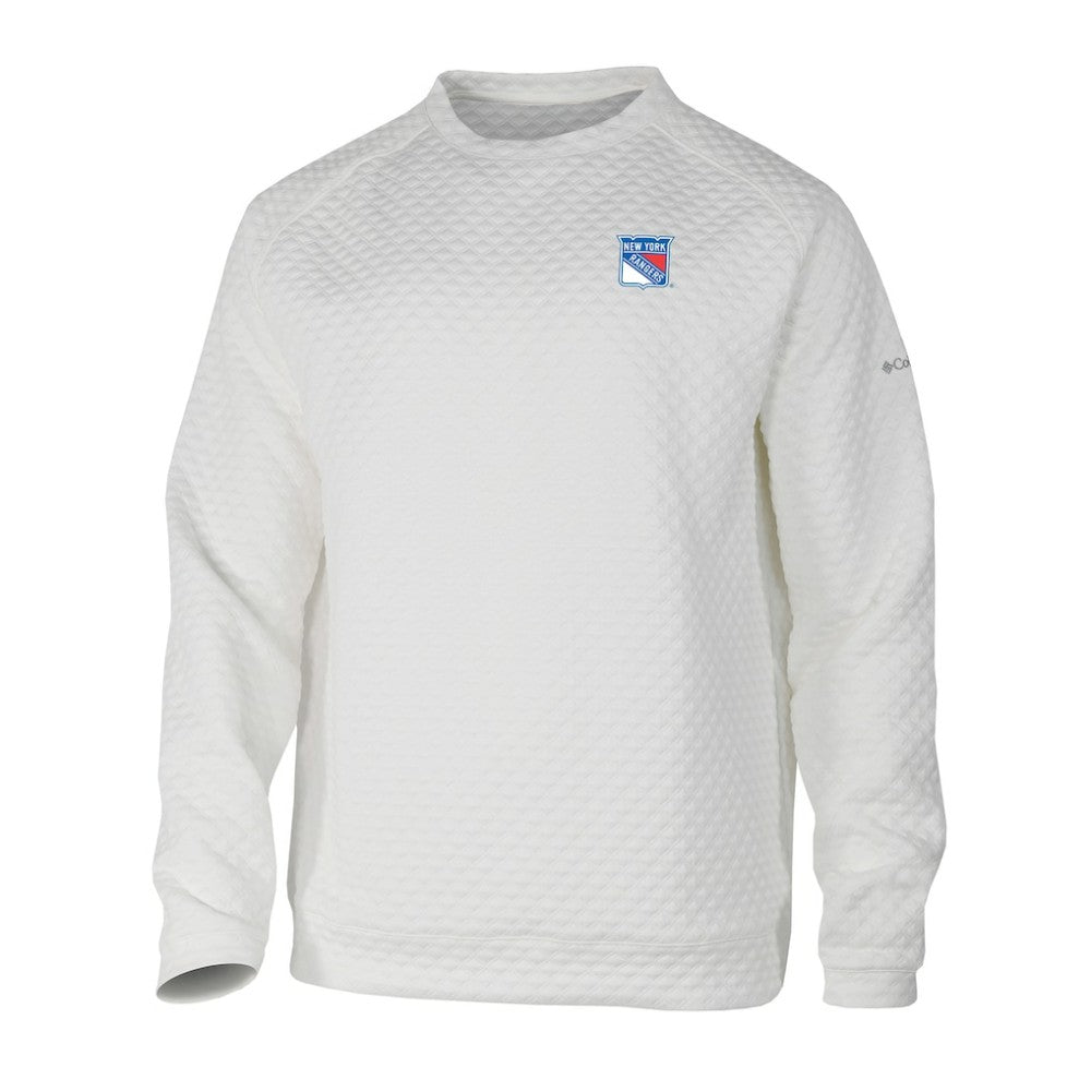 NHL New York Rangers Columbia The Finder Sweatshirt - White