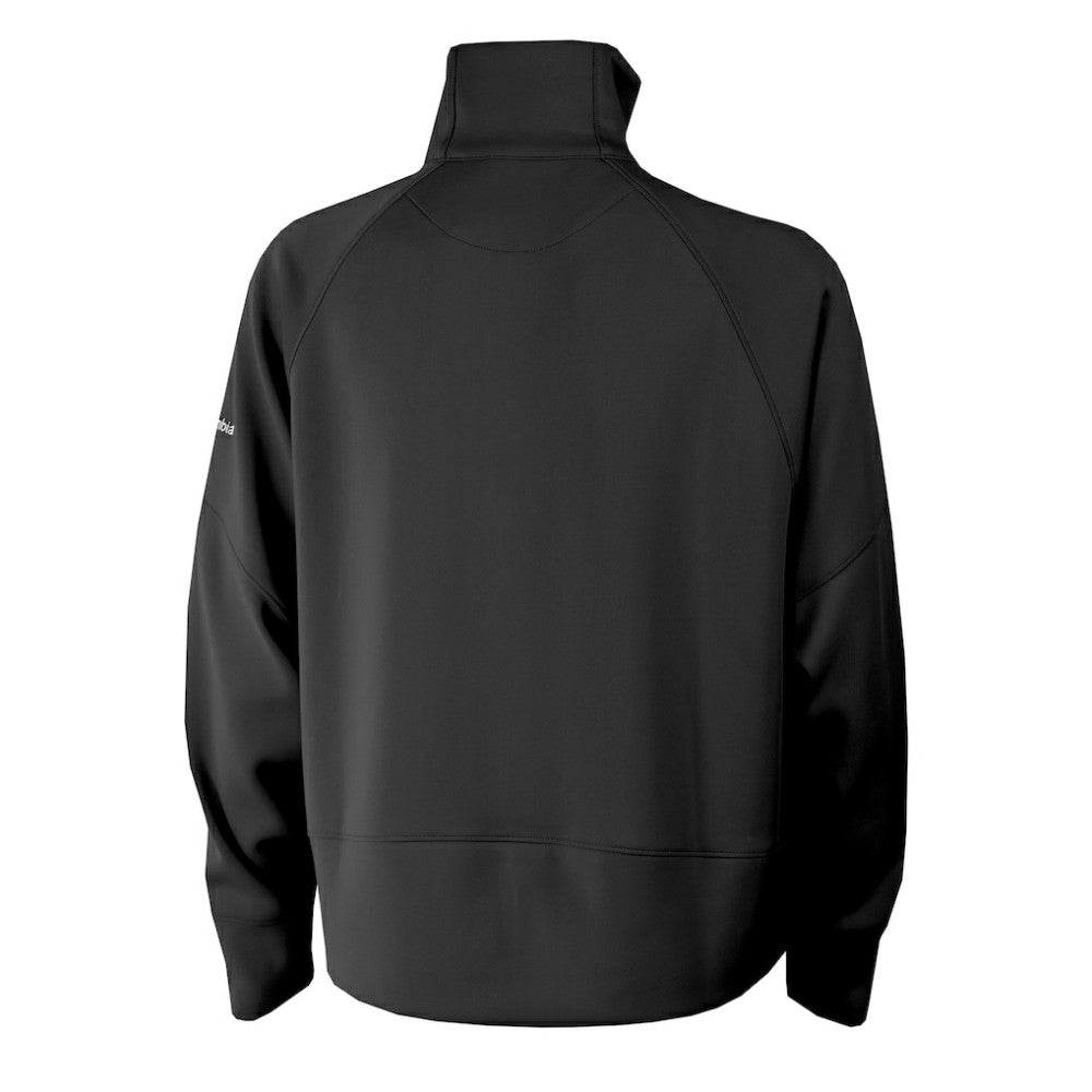NHL Detroit Red Wings Columbia Women's Wickhams Hills Raglan Omni-Wick Half-Zip Pullover - Black