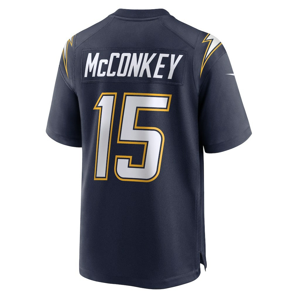 Ladd McConkey Los Angeles Chargers Alternate Super Chargers Game Player Jersey Navy