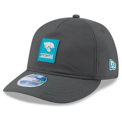 Jacksonville Jaguars New Era 2025 Sideline Cold Weather Retro Crown 59FIFTY Fitted Hat Charcoal