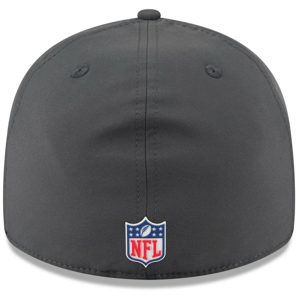 Jacksonville Jaguars New Era 2025 Sideline Cold Weather Retro Crown 59FIFTY Fitted Hat Charcoal