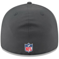 Kansas City Chiefs New Era 2025 Sideline Cold Weather Retro Crown 59FIFTY Fitted Hat Charcoal