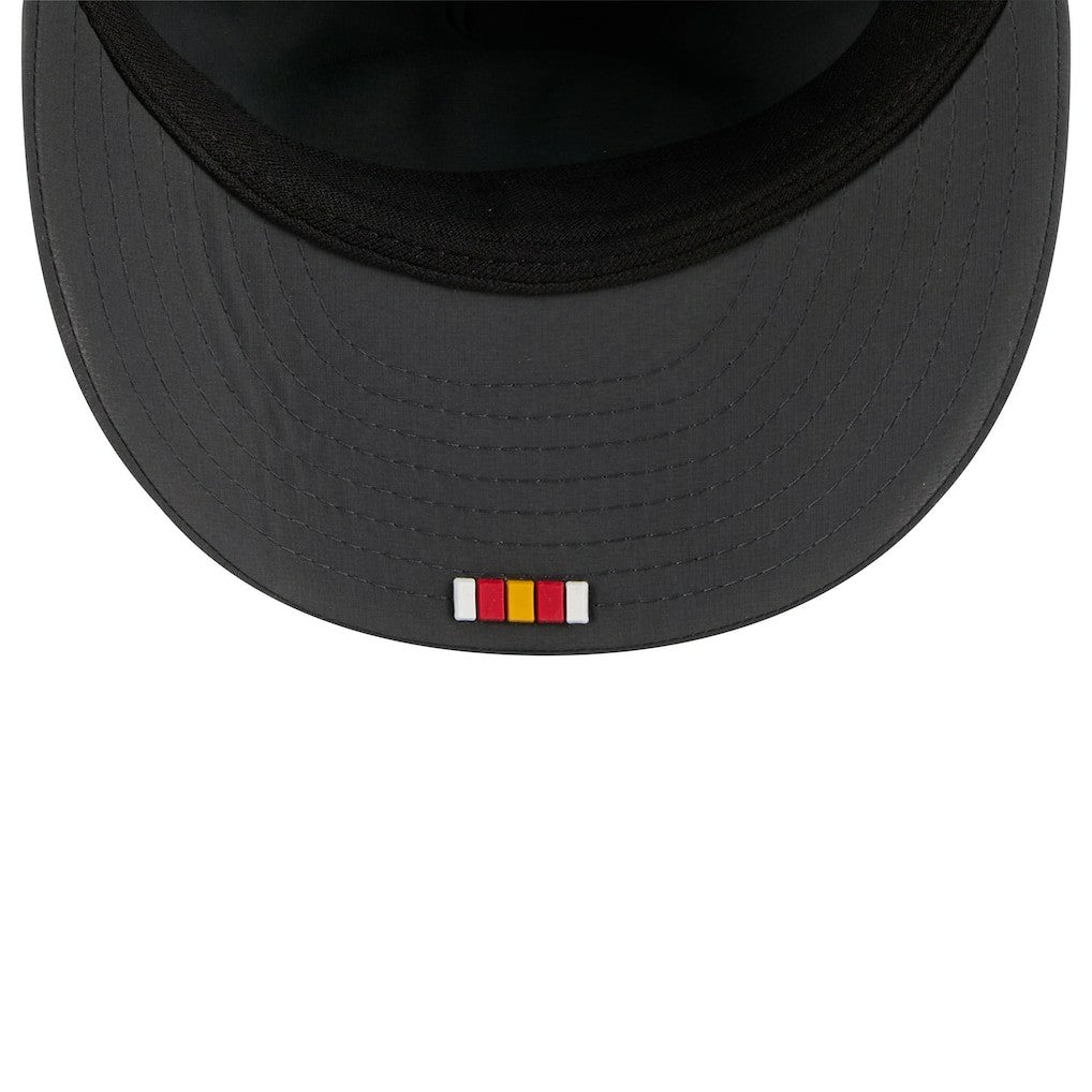 Kansas City Chiefs New Era 2025 Sideline Cold Weather Retro Crown 59FIFTY Fitted Hat Charcoal
