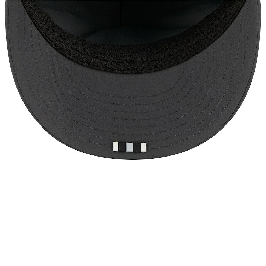 Las Vegas Raiders New Era 2025 Sideline Cold Weather Retro Crown 59FIFTY Fitted Hat Charcoal