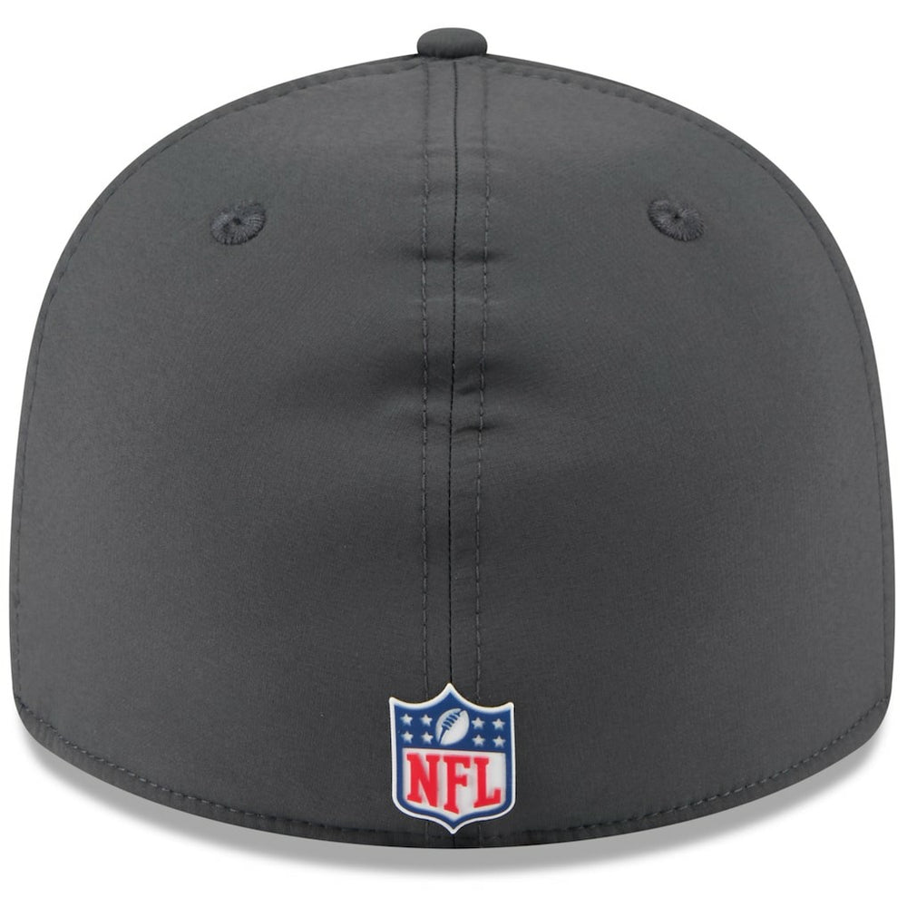 Pittsburgh Steelers New Era 2025 Sideline Cold Weather Retro Crown 59FIFTY Fitted Hat Charcoal