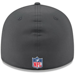 Pittsburgh Steelers New Era 2025 Sideline Cold Weather Retro Crown 59FIFTY Fitted Hat Charcoal