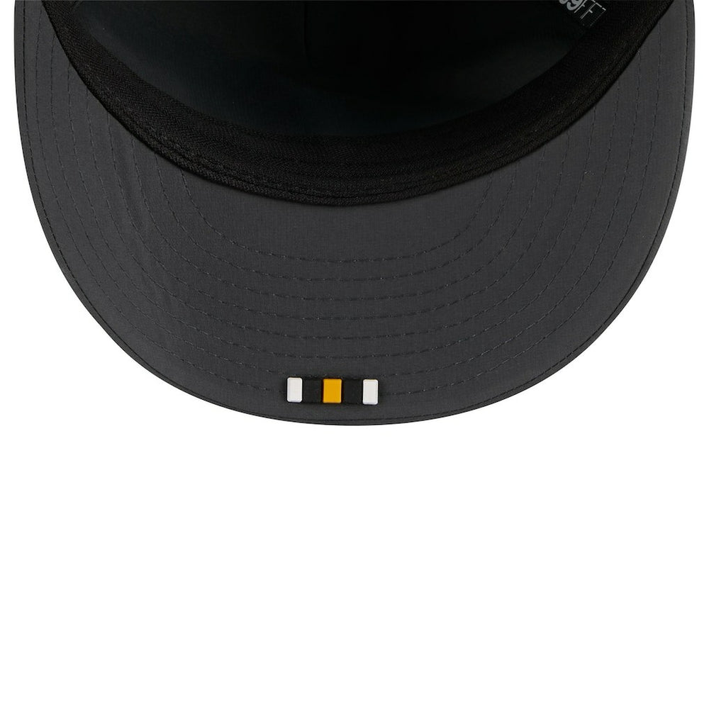 Pittsburgh Steelers New Era 2025 Sideline Cold Weather Retro Crown 59FIFTY Fitted Hat Charcoal