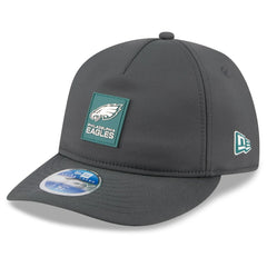 Philadelphia Eagles New Era 2025 Sideline Cold Weather Retro Crown 59FIFTY Fitted Hat Charcoal